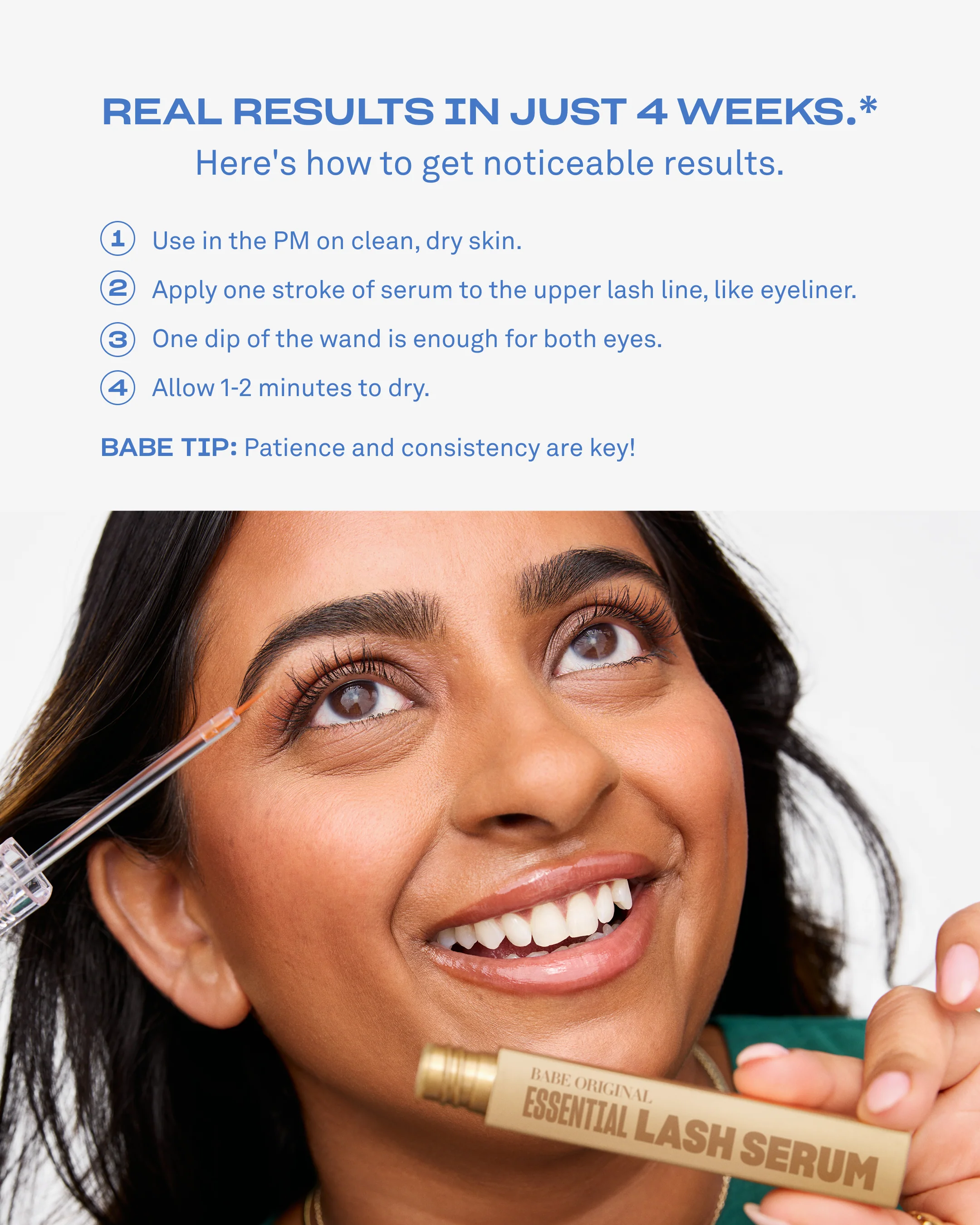 Essential Lash Serum 3 MONTH SUPPLY NET2 mL/ 0.07 f. 02.